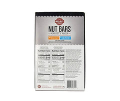 Wellsley Farms Nut Bars, Variety Pack, 1.41 oz (18-pk)