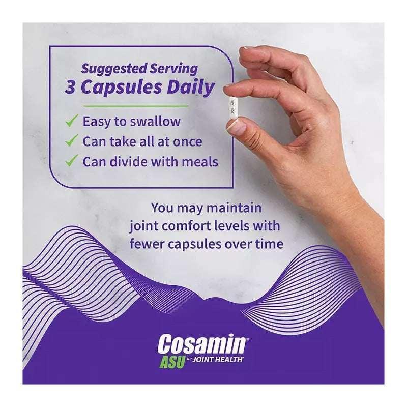 Nutramax Cosamin ASU Joint Health Supplement with Glucosamine, Chondroitin & ASU, 230 Count