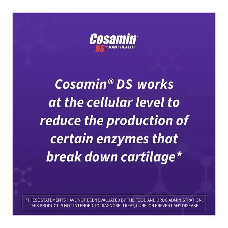 Nutramax Cosamin DS Joint Health Supplement with Glucosamine & Chondroitin, 210 Capsules