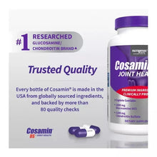 Supplement bottle with quality information panel and pill graphic