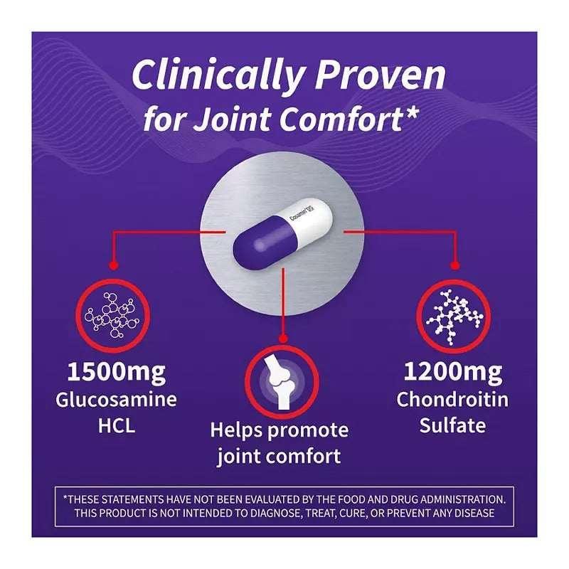 Nutramax Cosamin DS Joint Health Supplement with Glucosamine & Chondroitin, 210 Capsules
