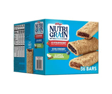 Kellogg’s Nutri-Grain soft baked breakfast bar variety box with 36 bars