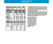 Nutrition Facts label for soft baked breakfast bars with calories and nutrients