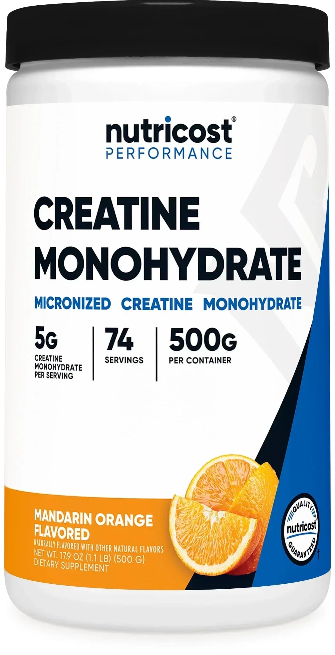 Nutricost, Performance, Creatine Monohydrate, Pineapple Mango, 1.1 lb (500 g)
