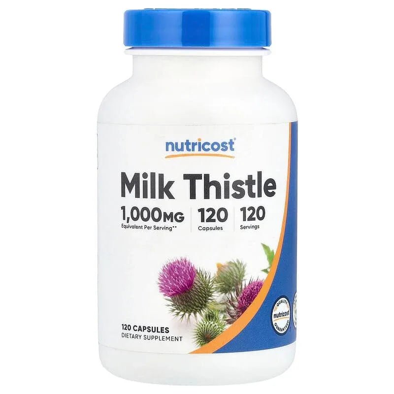 Nutricost, Milk Thistle, 300 mg, Capsules