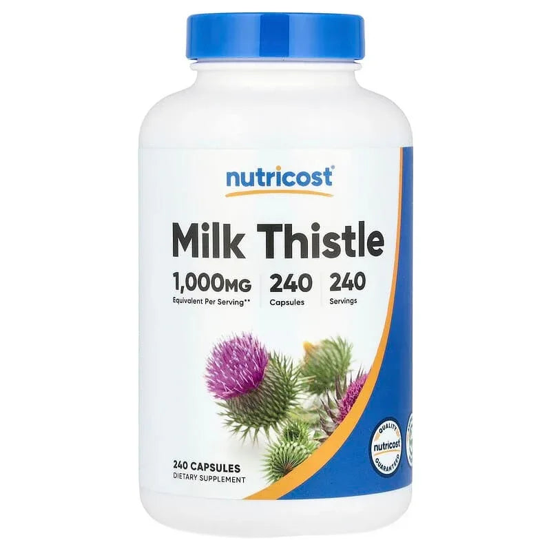 Nutricost, Milk Thistle, 300 mg, Capsules