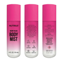 Berry Bliss Body Mist bottle, pink 4 fl oz (118 mL)
