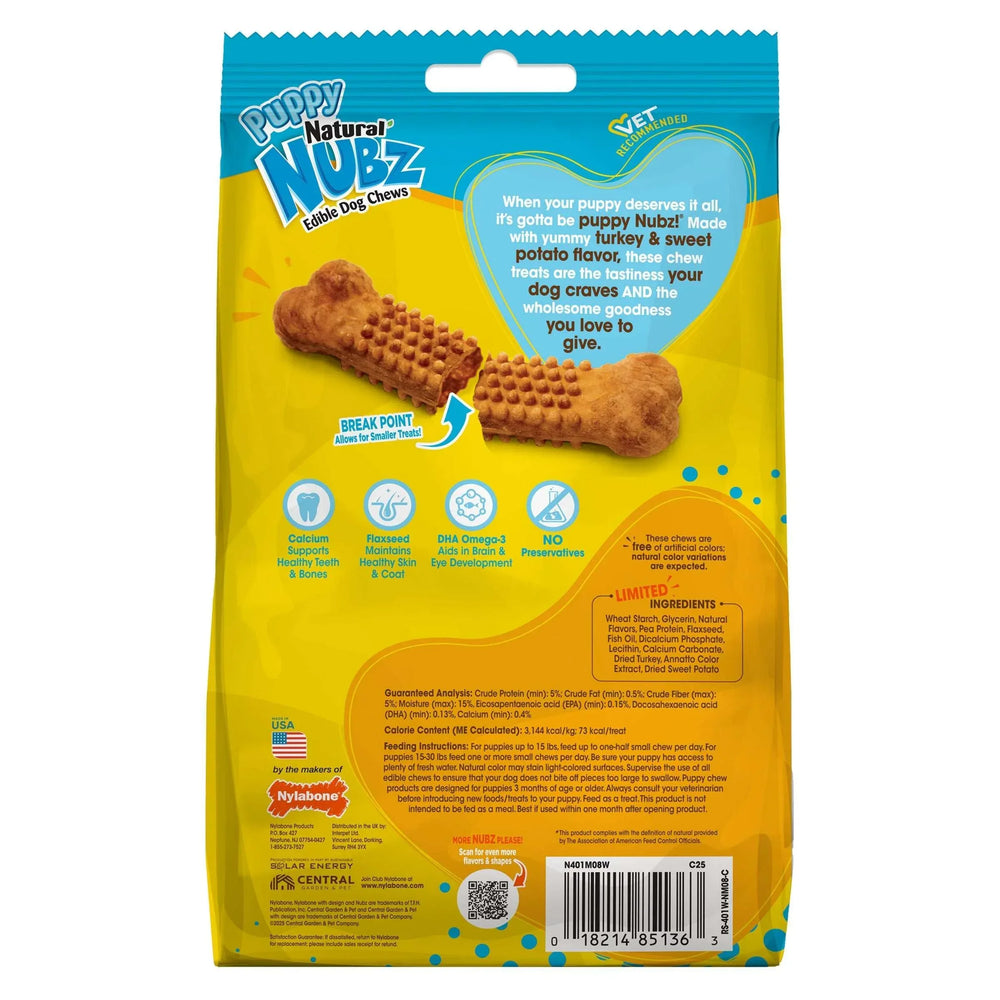 Nylabone Puppy Chew Toys and Small NUBZ Gift Box, 4-count - USA MEGA SHOP