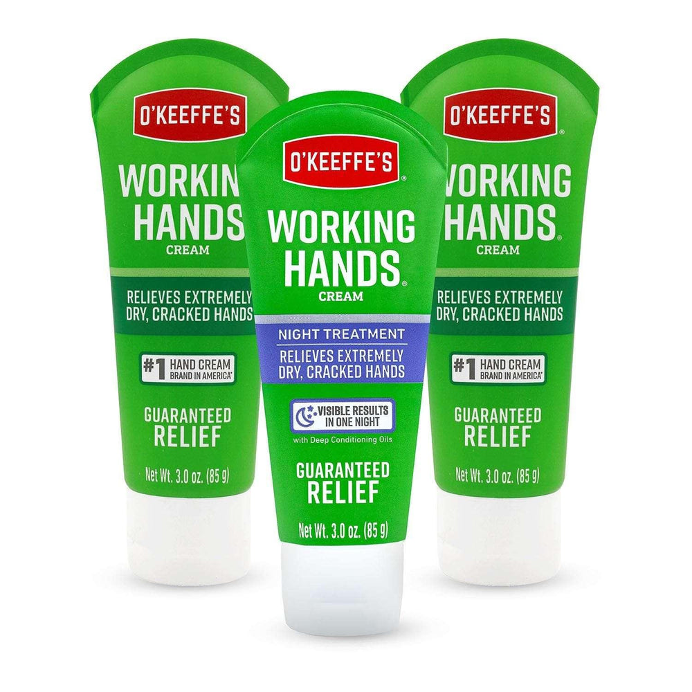 O'Keeffe's Working Hands and Night Treatment, 3 oz., 3 pk. - USA MEGA SHOP