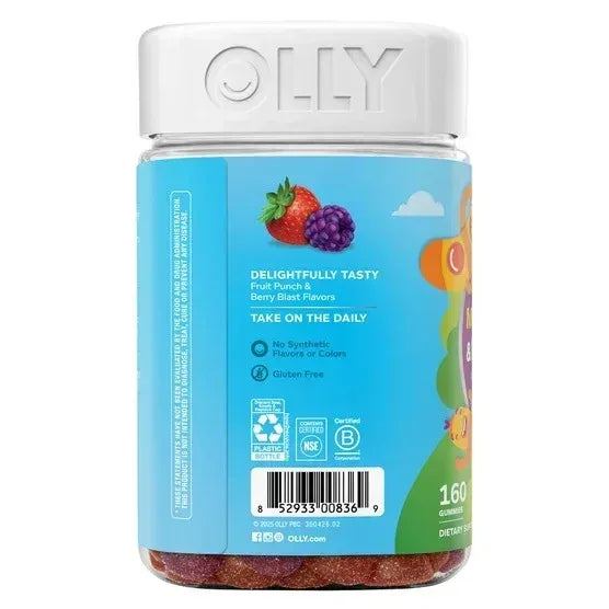 OLLY Kids Multivitamin & Probiotic, 160 Gummies