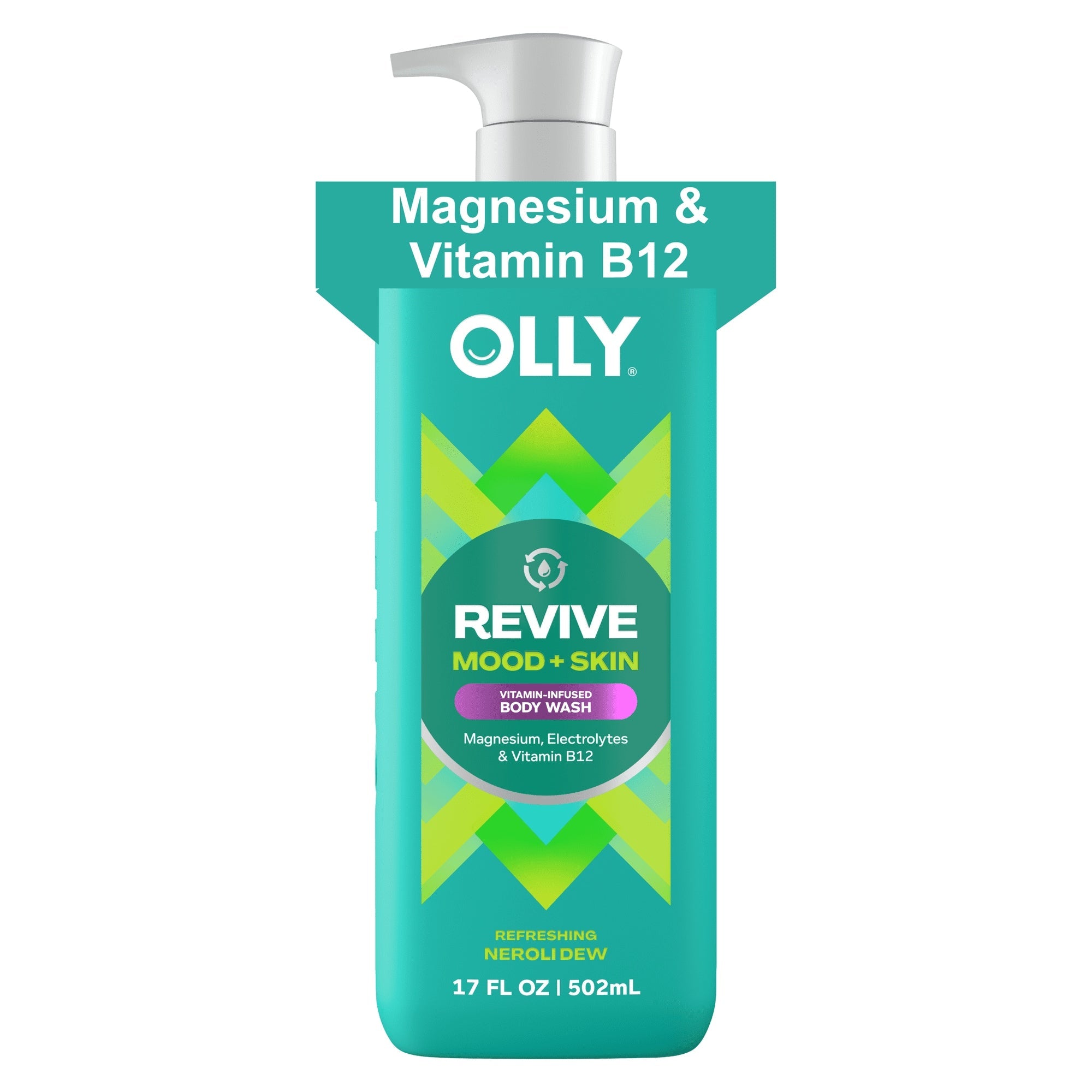 OLLY Bright Body Wash Repairs & Brightens Skin Citrus Currant, 17 oz
