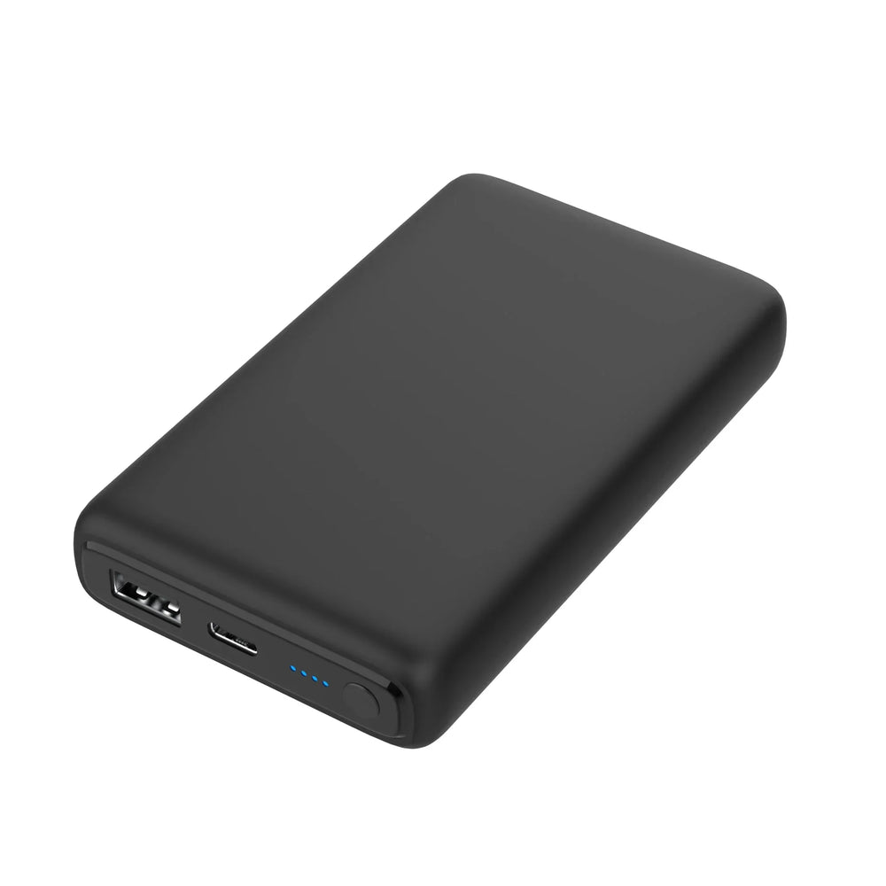onn 10,000 mAh Dual USB-C/USB-A Port Portable Battery, Black - USA MEGA SHOP