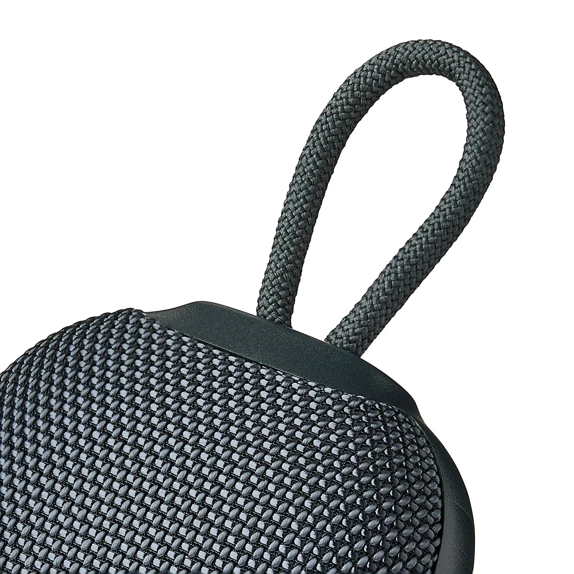 onn Mini Rugged Speaker with Bluetooth Wireless Technology, Gray - USA MEGA SHOP