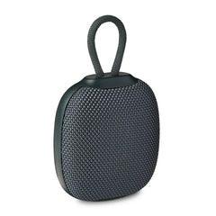 onn Mini Rugged Speaker with Bluetooth Wireless Technology, Gray