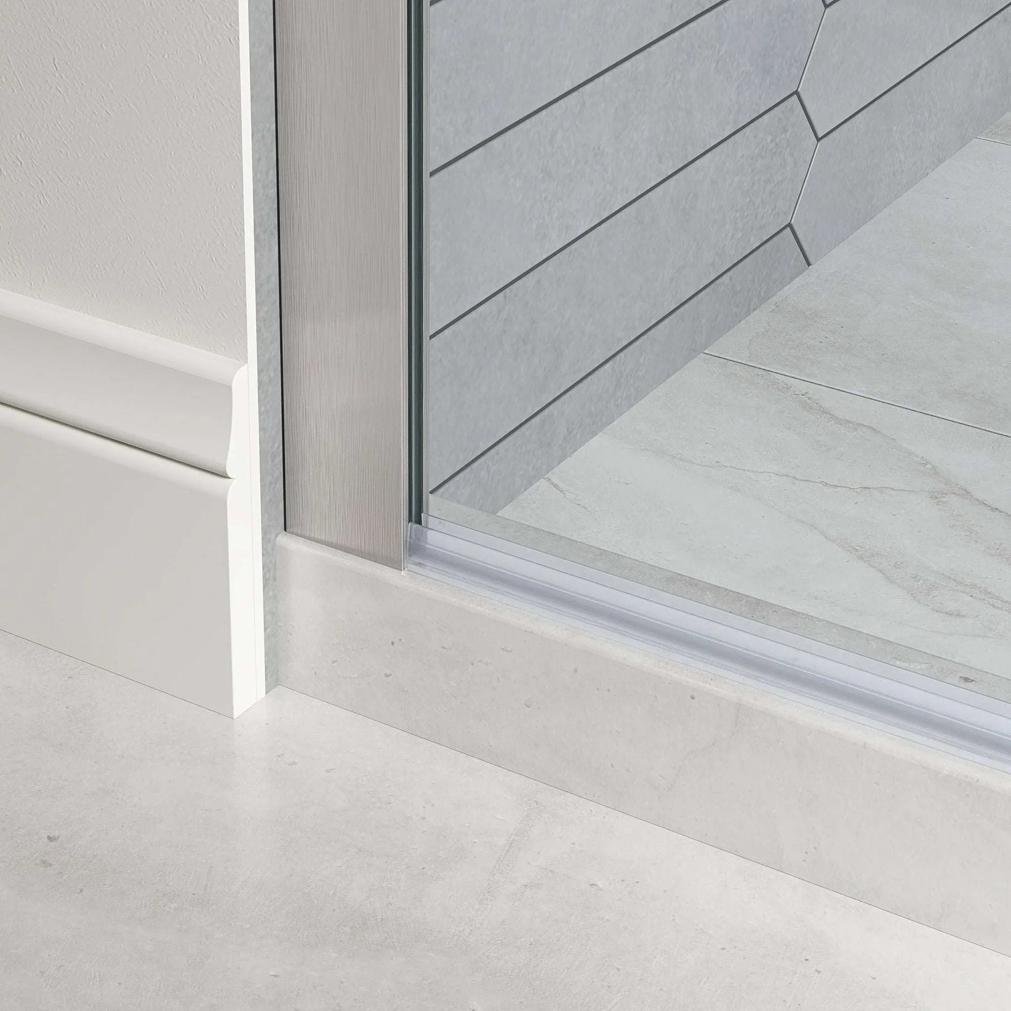 OVE Decors Renfrew Frameless Soft-close Sliding Shower Door - USA MEGA SHOP