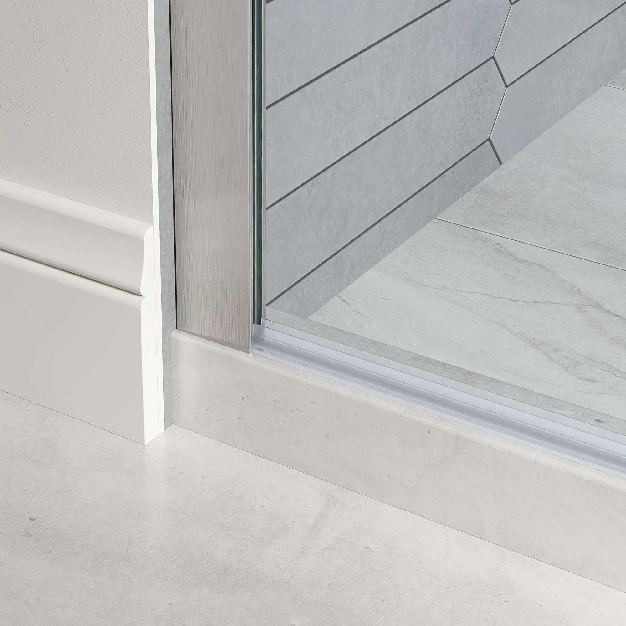 OVE Decors Renfrew Frameless Soft-close Sliding Shower Door