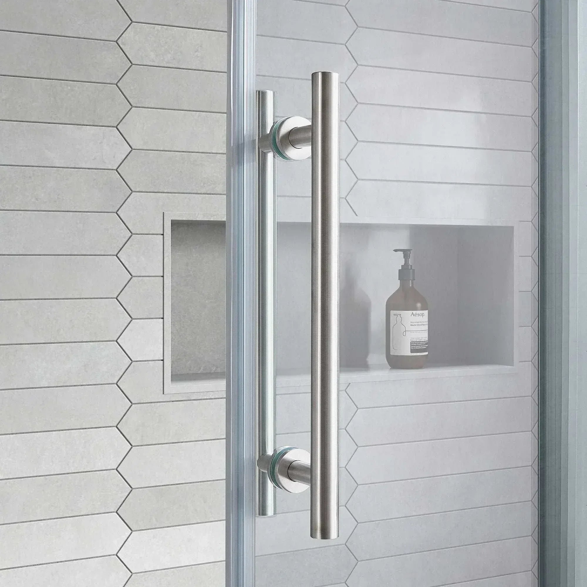OVE Decors Renfrew Frameless Soft-close Sliding Shower Door
