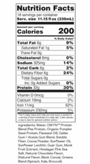 OWYN 32g Pro Elite Protein Shake, Chocolate, 11.15 fl oz, 18-pack