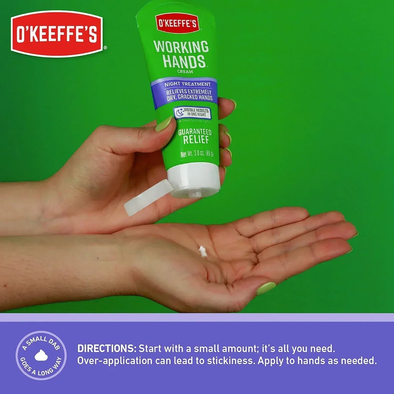 O'Keeffe's Working Hands and Night Treatment, 3 oz., 3 pk.