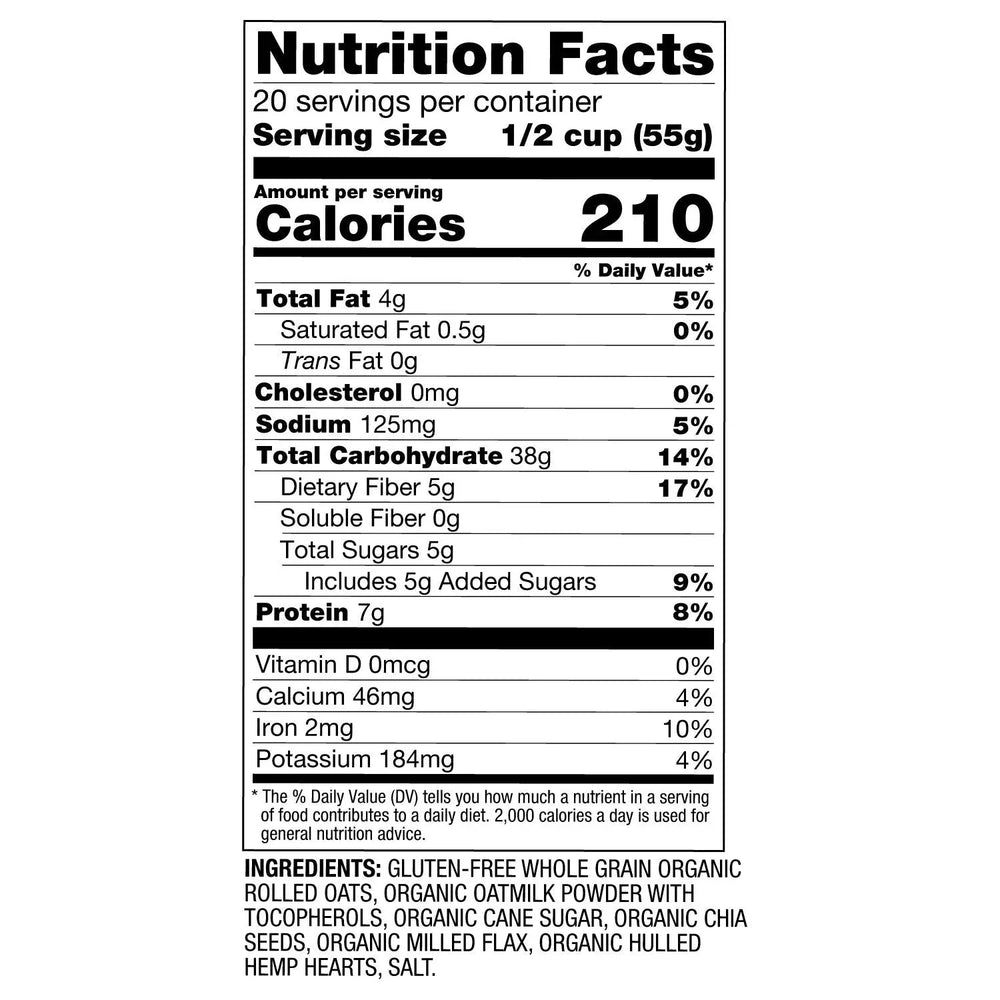 Oatsome Classic Overnight Oats, 2.5 lbs. - USA MEGA SHOP