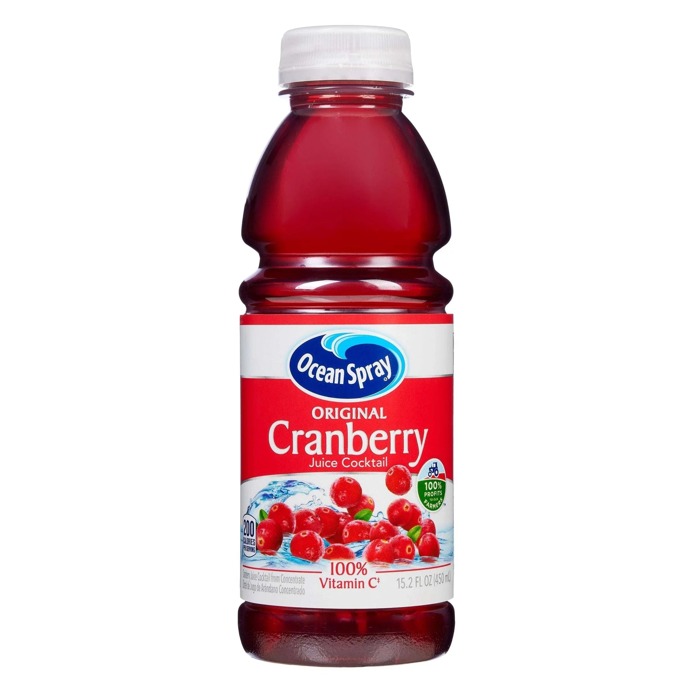 Ocean Spray, Cranberry Juice Cocktail, 15.2 fl oz, 12-Count - USA MEGA SHOP