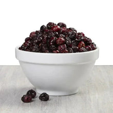Bowl of whole dried cranberries