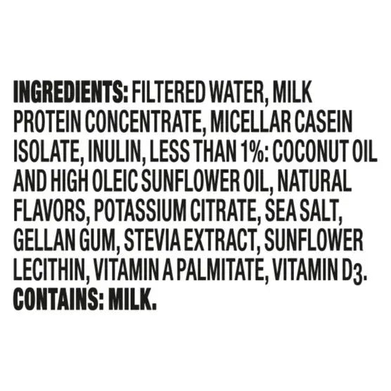 Oikos 30g Protein Shake, Vanilla, 12 fl oz, 18-pack