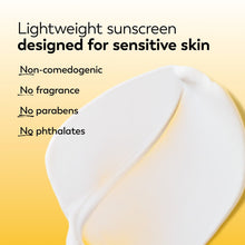 Lightweight Olay Complete SPF 30 sunscreen lotion swatch, sensitive skin