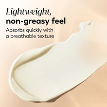 Olay SPF 30 face moisturizer, smooth cream swatch shown for application