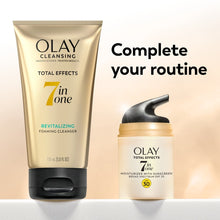 Olay Total Effects 7-in-one face moisturizer SPF 30 shown in pump jar