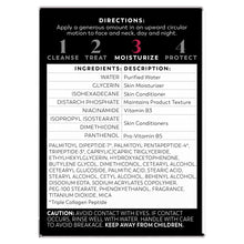 OLAY Regenerist cream box back panel with directions and ingredient list