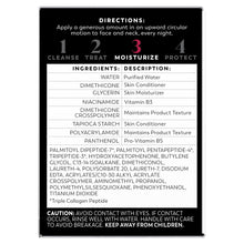 Olay Regenerist night recovery cream directions and ingredient list panel