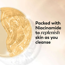 Olay Total Effects foaming cleanser gel texture, close-up