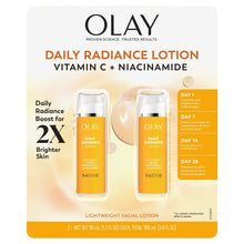 Olay Daily Radiance Lotion vitamin C + niacinamide 2-pack, 1.7 fl oz bottles