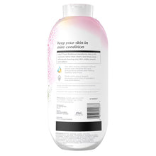 Olay Fresh Radiance body wash bottle back label