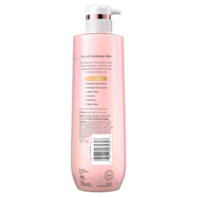 Olay Super Serum body wash bottle back with product information label