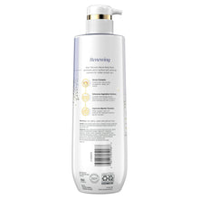 Olay body wash bottle with white pump dispenser