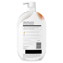 Olay Ultra Moisture body wash back label pump bottle