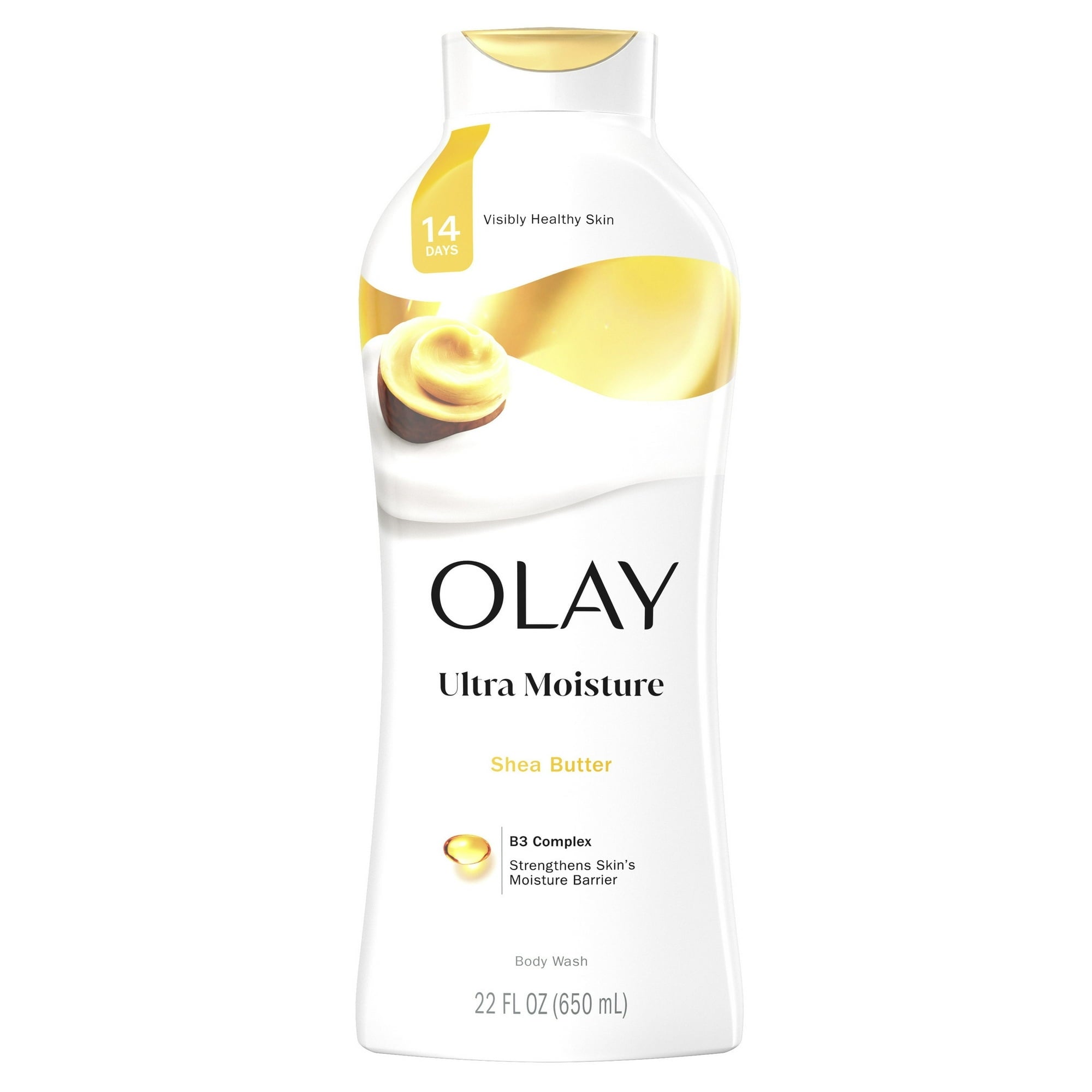 Olay Ultra Moisture Body Wash with Shea Butter, 22 fl oz