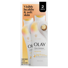 Body wash 2-pack carton with OLAY Ultra Moisture front package view