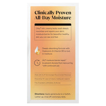 OLAY body wash 2-pack back panel with moisture and directions