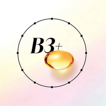 B3+ vitamin ingredient capsule graphic