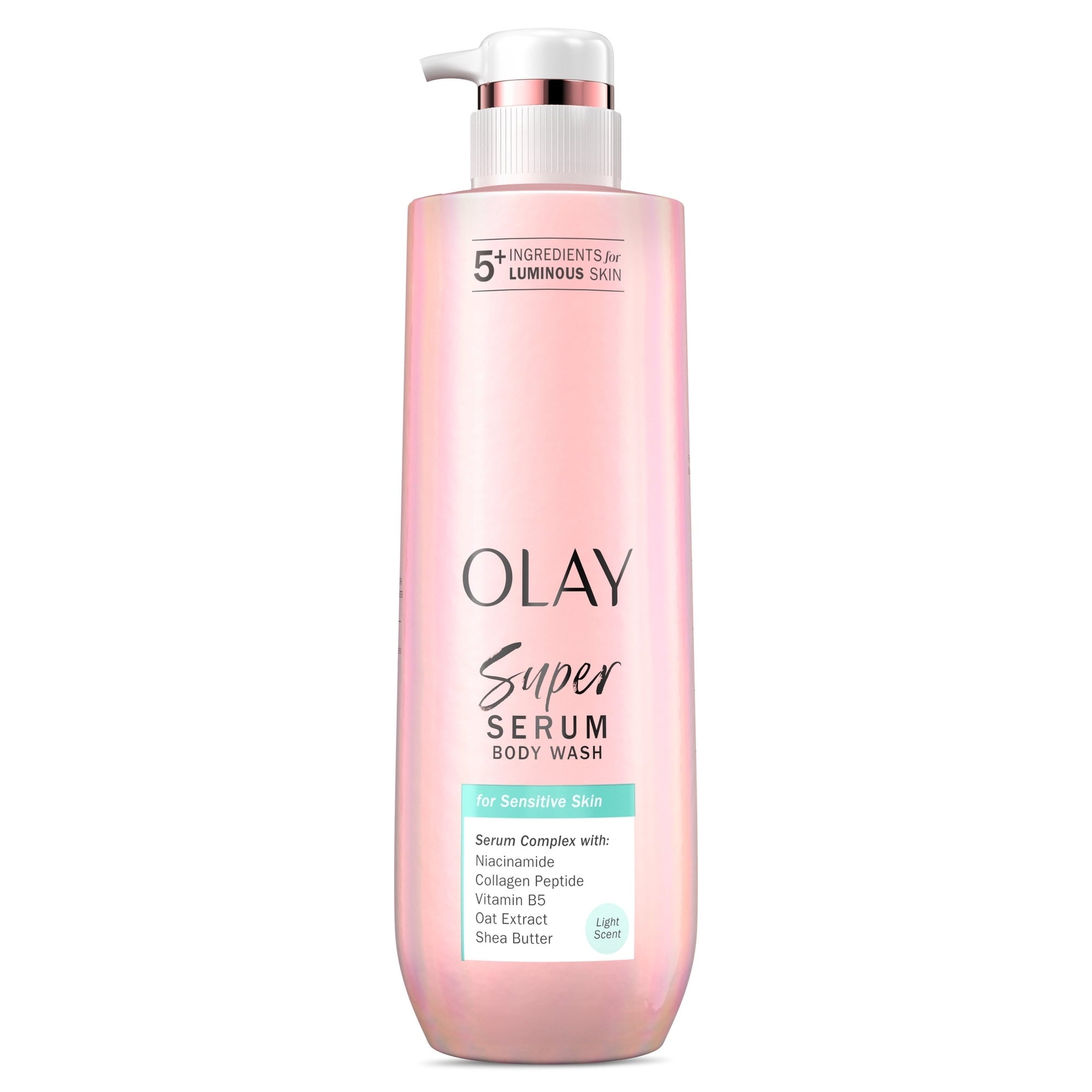 Olay Hydrating Body Wash, Super Serum for Extra Dry Skin, 20 fl oz, for Luminous Skin