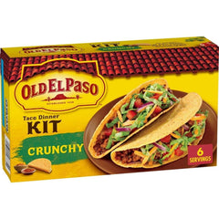 Old El Paso Crunchy Taco Dinner Kit, Easy Meal Prep, 12 Count, 8.8 oz - USA MEGA SHOP