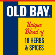 Old Bay Unique blend label: 18 herbs & spices