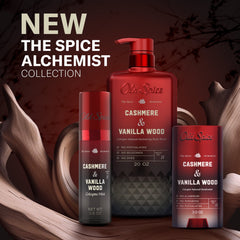 Old Spice Body Wash for Men, The Spice Alchemist Collection, Cashmere and Vanilla Wood, 20oz