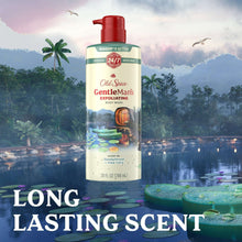 Old Spice GentleMan's exfoliating body wash bottle with red pump