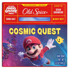Cosmic Quest bar soap box front view with “Cold Processed Bar Soap” label