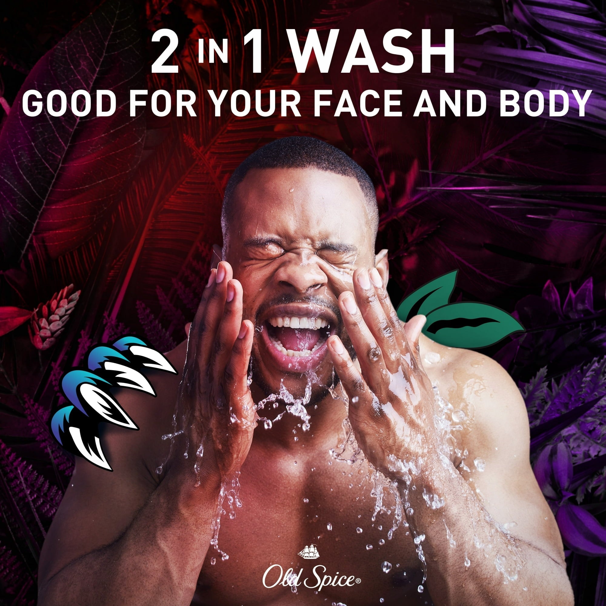 Old Spice Men's Body Wash, NightPanther, 33.4 fl oz