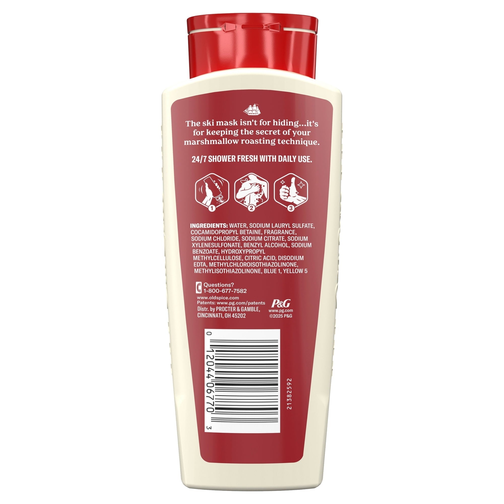Old Spice Men's Body Wash, Serial Griller, 24oz